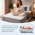 thumbnail image 3 of Colchón Individual 190x100x20 cm | Colchones Individuales de Espuma  | Tela Fría Transpirable | Para Cama Individual | Ligero Y Práctico | Confort Duradero | Noches de Frescura, 3 of 7