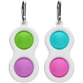 thumbnail image 1 of 2 Pcs Simple Fidget Dimple Toy Silicone Flipping Board Toy,Stress Relief Sensory Hand Toy,Sensory Toy Toddler Early Educational Toy,Brain Development Toy,Mini Fidget Toy for Kids Adults, 1 of 9