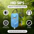 thumbnail image 2 of Gravity Water Filter System, Backpacking and Camping Water Filtration System, Water Purifier Survival for Travel, Backpacking Hiking and Emergency Preparedness, 1 gal Bag, 0.1 Micron, 2 of 8