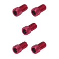 thumbnail image 1 of Greeniant Adaptador de válvula de 5 piezas Instalación práctica Operación de estilo tonto Colores surtidos Presta Cap Tube Pump Tool Presta a Schrader Type2 NO2 Greeniant CBP193276, 1 of 5
