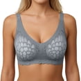 thumbnail image 1 of Full Figure Lace Underwire Bra for Push Up Plus Size Support Comfortable Everyday T Shirt Fit with Wide Sides and Secure Back Closure, 1 of 4