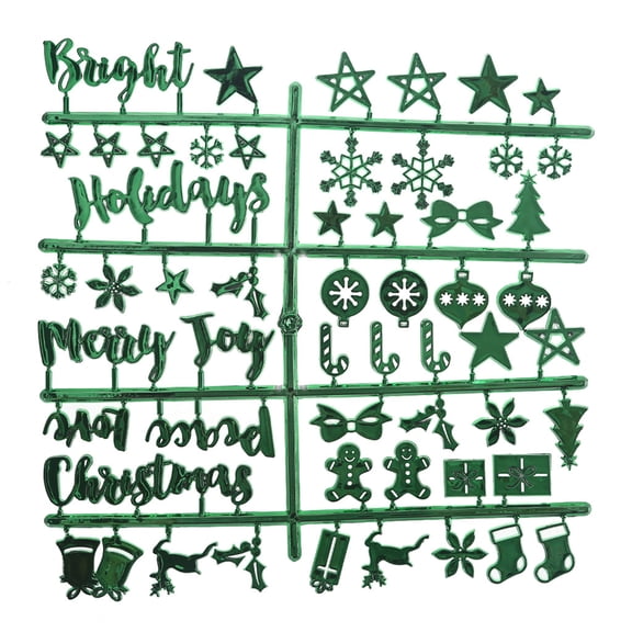 CIYISON Christmas Holiday Characters for Changeable Felt Letter Board Message Boards