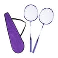 thumbnail image 5 of Baoblaze Badminton Rackets 1 Pair Badminton Racquets for Lawn Indoor Outdoor Practice Violet, 5 of 8
