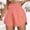 Pink, variant on HAJWOH Womens 3" Running Shorts Mesh Liner High Waisted Workout Shorts Quick Dry Athletic Shorts with Pockets