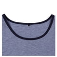 thumbnail image 2 of Ropa de verano gris con azul(s) para hombre, camiseta sin mangas, chaleco para hombre, chaleco kamikaze deportivo de peso pesado para hombre, 2 of 5