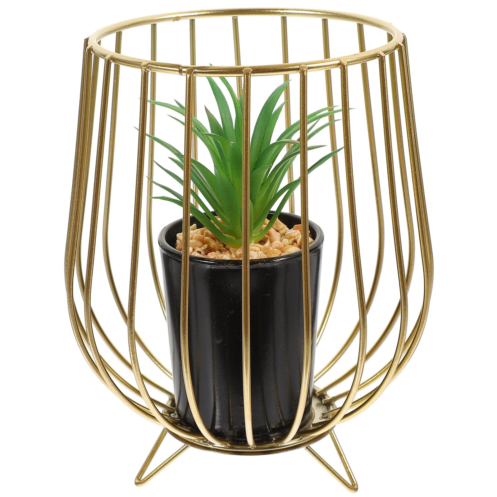 Artificial bonsai Desktop Artificial Succulent Plant Decor With Iron