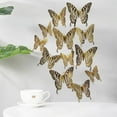 thumbnail image 4 of Transemion Glitter And Exquisite Stickers For Amazing Home Decor With Butterflies Various LK12 Gold 1Set, 4 of 6