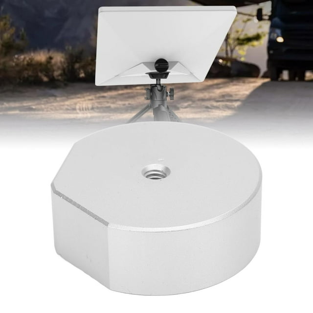 Adaptador De Trípode Para Antena Parabólica, aleación De Aluminio De Montaje Con Abrazadera De Fijación Para Antena Parabólica Para Exteriores