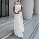 thumbnail image 4 of Vestido largo sin espalda con tirantes finos para mujer: vestido ajustado para cócteles, sin mangas, estilo elegante para todas las estaciones, 4 of 6