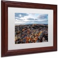 thumbnail image 2 of Trademark Fine Art "Tel Aviv - Israel-III" Canvas Art by David Ayash, White Matte, Wood Frame, 2 of 4