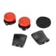 thumbnail image 5 of Tapa de tecla con agarre para joystick 5 en 1 Bling Bling Extensor de gatillo L2 R2 para controlador PS5 rojo, 5 of 12