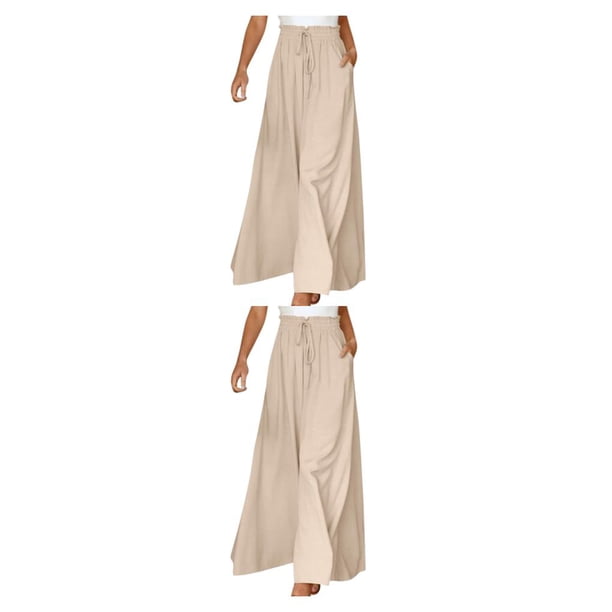 Qarigey Pantalones fluidos que aman las mujeres: para cualquier ocasión Pantalones de estilo fino Moda para mujeres Type10 NO10