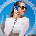thumbnail image 3 of COWIN Bluetooth Noise-Canceling Over-Ear Headphones, Blue, e7pro, 3 of 8