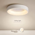 thumbnail image 4 of Lámpara de Techo Nórdica LED, Sencilla, para Sala de Estar, Dormitorio, Estudio, Restaurante, Hogar, Decoración Redonda, Iluminación B, 4 of 5