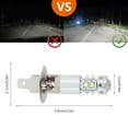 thumbnail image 3 of EIMELI  H1 LED Headlight Car Bulbs Daytime Running Driving Fog Lamp White Beam 6500K Super Bright, 3 of 8