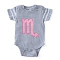 thumbnail image 1 of CafePress - Pink Zodiac Scorpio - Cute Infant Baby Football Bodysuit, 1 of 1