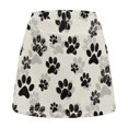 thumbnail image 5 of Garronmavis Cute Paw Print Women's Tennis Skirts High Waisted Golf Skorts Athletic Golf Skorts Skirts with Pockets Shorts, Size S, 5 of 6