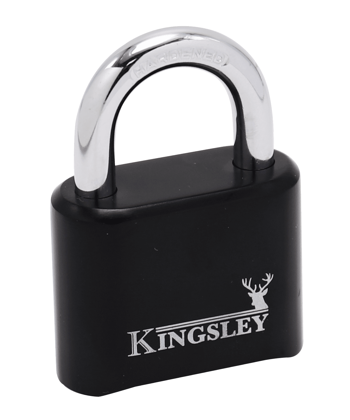 Kingsley Resettable Combination Padlock, Gym Lock, Locker Lock, Gate Lock, Indoor Outdoor