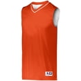 thumbnail image 2 of Augusta Sportswear M Reversible Two-Color Jersey Orange/White 152, 2 of 2