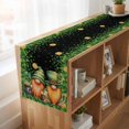 thumbnail image 6 of Table Runners 70 Inches Long Dress Scarves, St. Patrick's Day Farmhouse Coffee/Dining/Kitchen Table Decor, Holiday Table Runner, Green Lucky Shamrocks Harp Beer Black 13x70 Inch, 6 of 9