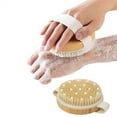 thumbnail image 2 of Hgesaa Wooden Dry Body Brushes With Natural Sisal –Skin Care Brushes For Smooth And Skin Massage And Bath Brush, 2 of 9