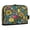 Vibrant and Colorful Graffiti Patterns, variant on Standing Pencil Case with Base Large Capacity Stationery Pouch Pen Bag with Zipper for Women Men Purple Trees