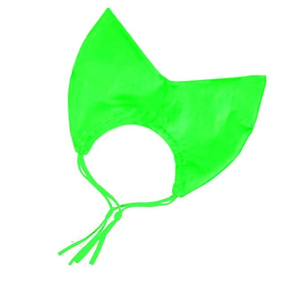 Acahhotxx bath hat, Waterproof Cats Bath Caps for Various Size Cats Use Comfortable Pet Ear Protective Shower Hat for Home and Pet Salon - Green