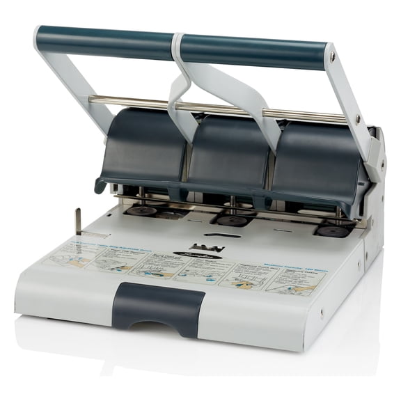 Swingline High Capacity Adjustable Punch, 2-3 Holes, Adjustable Centers, 160 Sheets