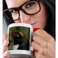thumbnail image 2 of 3drose, South Georgia Island, Cooper Bay, Macaroni Penguin-an01 Bja0000 - Janyes Gallery, 15oz Two-tone Red Mug, 2 of 6