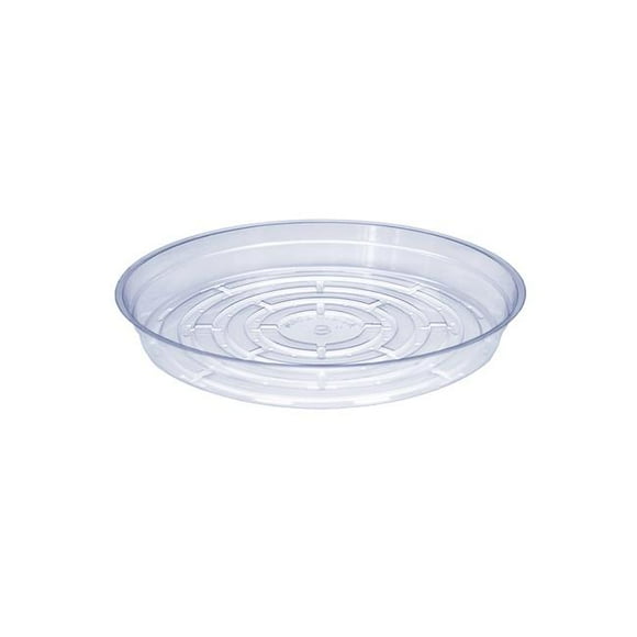 Curtis 5035723 9 in. Vinyl Plant Saucer, Clear - Pack of 400