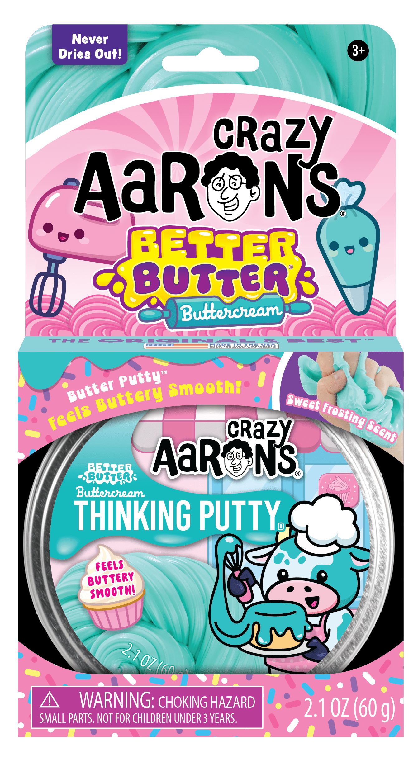 Crazy Aaron's® Better Butter® Buttercream Thinking Putty®