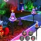thumbnail image 1 of Fiudx Lámpara Solar de Esqueleto de Yoga para Halloween, Decoración de Resina Que Cambia de Color, Luz de Suelo Impermeable, Camino para Patio, Jardín, Césped, Ambiente Festivo de Halloween, Fácil In, 1 of 6