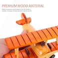 thumbnail image 4 of CTIRCHIU Modèle d'Avion Rétro en Bois Forme d'Avion Décor pour Café Maison Lot de 1, 4 of 8