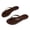 Brown, variant on Women Flip Flops WOVEN Sole Sandals Handmade Arch Support for Beach Hawaii