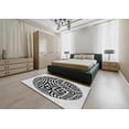 thumbnail image 5 of Ahgly Company Machine Washable Indoor Rectangle Transitional Light Black Area Rugs, 5' x 8', 5 of 7