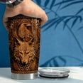 thumbnail image 5 of Giraffe Tumbler 20oz Stainless Steel Insulated Coffee Travel Mug Cup for Women Girls Giraffe Gifts for Birthday Christmas Mothers Day, 5 of 6