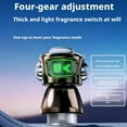 thumbnail image 4 of Robot Intelligent Aromatherapy Machine, Smart Cute Robot Car Air Freshener, Fine Spray/Fillable/Four-Gear Adjustment/Vibration Sensing/On-Off/Large Capacity Long-Lasting Fragrance, 4 of 8
