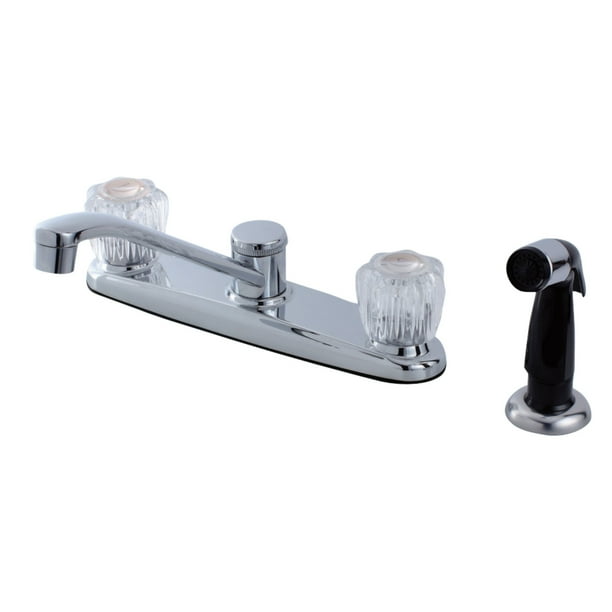 Kingston Brass FB112 Centerset Kitchen Faucet, Polished Chrome