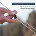 thumbnail image 5 of Tent Cord Buckle Fixed Wear-Resistant Useful Camping Cord Adjuster Rope Tensioner, 5 of 5