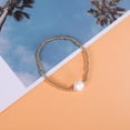 thumbnail image 4 of Pulsera de perlas estilo vacaciones en la playa, pulsera de cuentas de tres piezas de colores, joyería conmemorativa junto al mar, 4 of 6