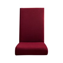 geerera Solid Color Chair Slipcover, Dining Chair Cover, High Elastic & Stain-Resistant, Easy to Clean, for Home, Office, Restaurant