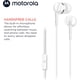 thumbnail image 2 of Audífonos Cableados Motorola Earbuds 105 con Micrófono Manos Libres, 2 of 3