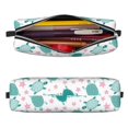 thumbnail image 2 of Naloa Sea Turtle Leather Pencil Case, Makeup Pouch, Zipper Pouch for Daily Essentials, Storage Organizer, Cosmetics and Stationary Bag, 2 of 7