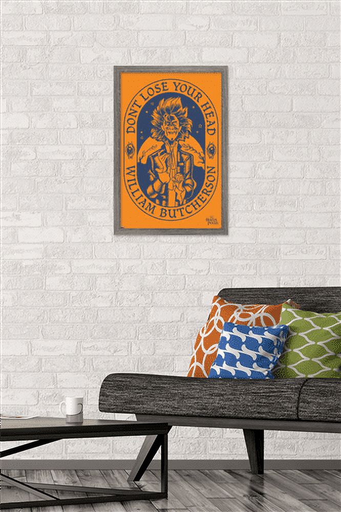 Disney Hocus Pocus - William Butcherson Wall Poster, 14.725" x 22.375", Framed