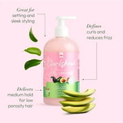 ORS Olive Oil Curlshow Curl Creator for Low Porosity Curly Hair, Defines Curls, Medium Hold, 16 oz