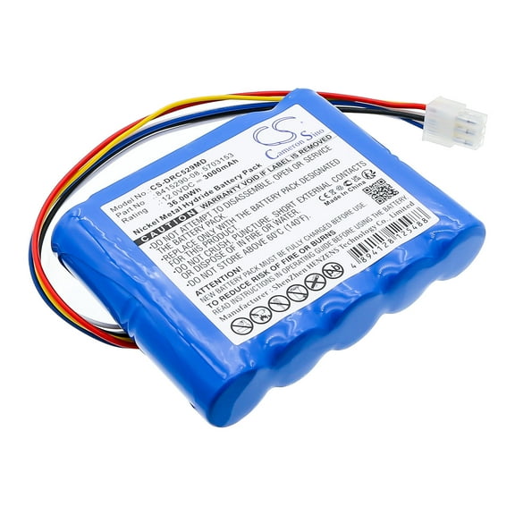 Battery for Drager Carina NIV 02271 5703153 5703153-05 8415290-08 OM11759 3000mA