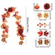 thumbnail image 3 of Decoraciones de Halloween, adornos de Halloween, regalos de Halloween, enredaderas de hojas de arce falsas de Halloween, decoración de otoño, planta verde artificial, hoja de arce de plástico, enredad, 3 of 6