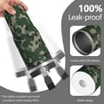 thumbnail image 5 of Camouflage 30oz Handheld Travel Tumbler with Handle – Double Wall Stainless Steel Insulated Cup, Flip Straw Lid, Leak-Proof & BPA-Free for Hot and Cold Drinks – Durable Coffee & Juice Mug Black, 5 of 6