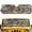Camo Forest, variant on XYZCANDO Camo Forest Windshield Sun Shade for Jeep Wrangler JL JLU 2018-2025 / Jeep Gladiator 2020-2025 Foldable Windshield Sun Visor Blocks UV Rays Keep Your Vehicle Cool