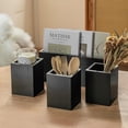 thumbnail image 5 of Silverware Caddy Wood Utensil Holder Paper Plate Dispenser Silverware Utensil Caddy Cutlery Flatware Organizer Box for Spoons Forks Plates Napkins, 5 of 7